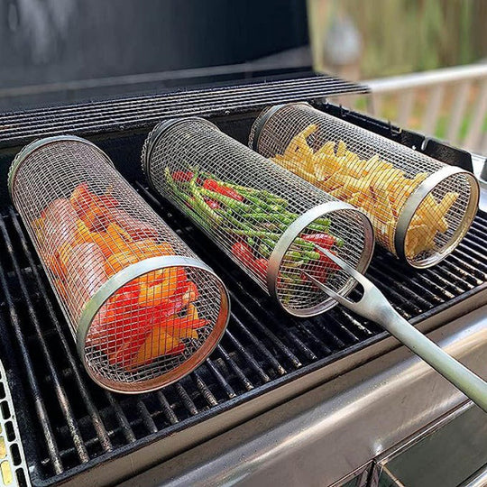 Grillkorb für Gemüse und Fleisch 0