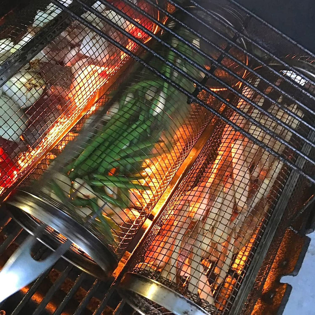 Grillkorb für Gemüse und Fleisch 2