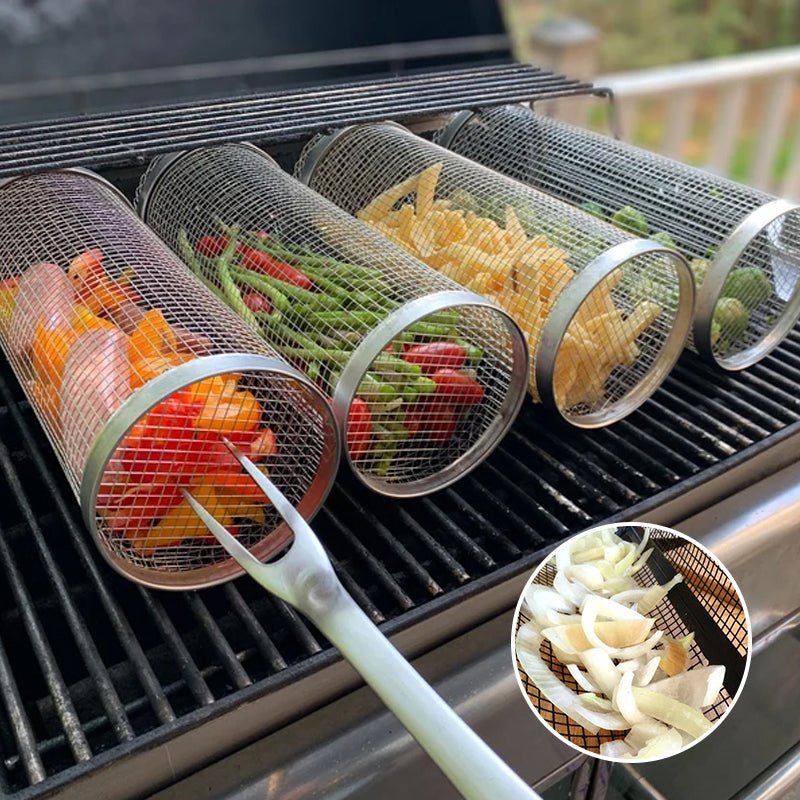 Grillkorb für Gemüse und Fleisch, 2 Stück 1