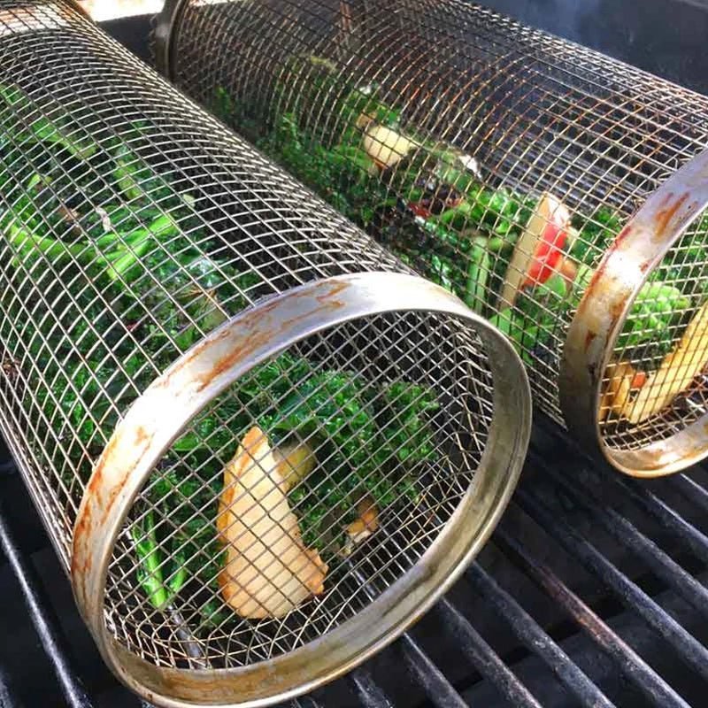 Grillkorb für Gemüse und Fleisch, 2 Stück 6