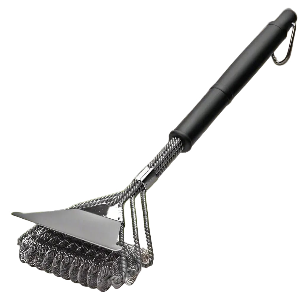 Grillreiniger Edelstahl mit Ergonomischem Griff 0