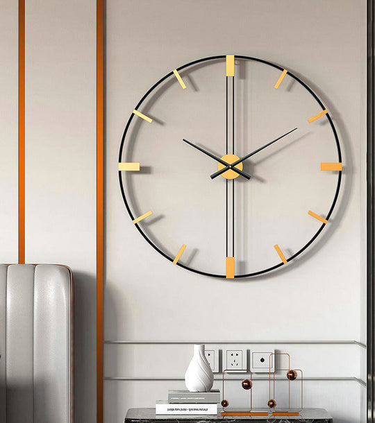 Große Wanduhr für Wohnzimmer im modernen Design 3