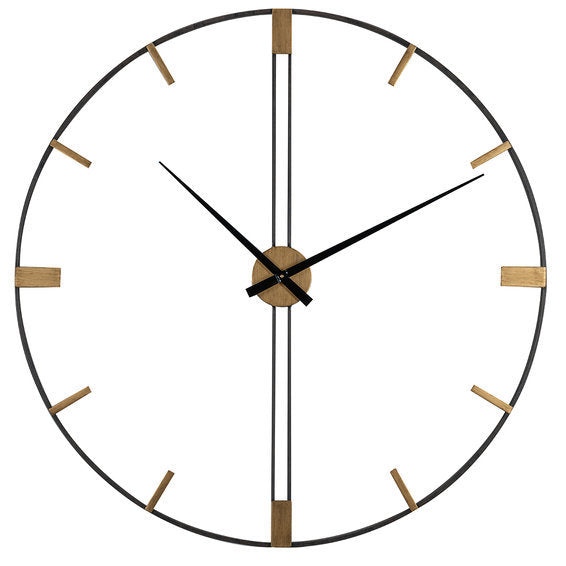 Große Wanduhr für Wohnzimmer im modernen Design 4