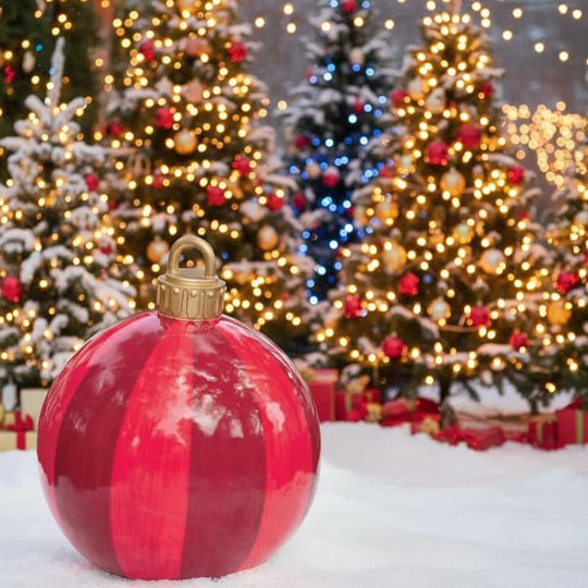 Große Weihnachtskugeln für Innen- und Außenbereich 2
