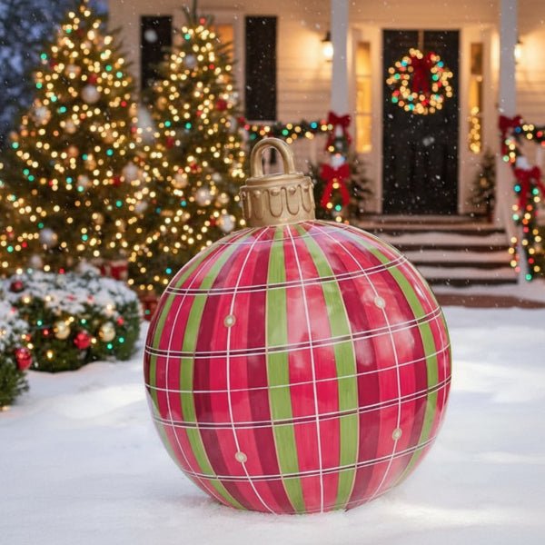 Große Weihnachtskugeln für Innen- und Außenbereich 3