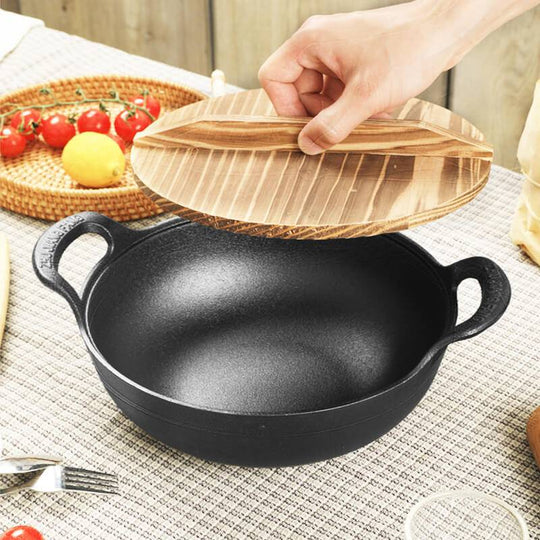 Gusseisenpfanne für intensives Kochen 7