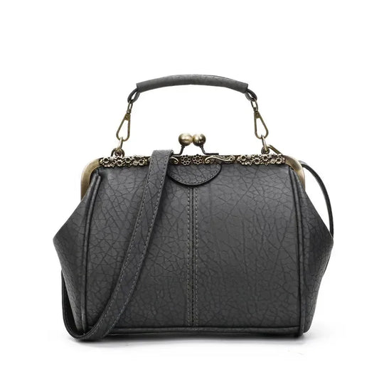 Damen Handtasche Clip Kunstleder Elegant Praktisch 1
