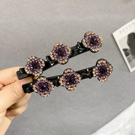 Haaraccessoires für Frauen Funkelnde Haarspangen 4