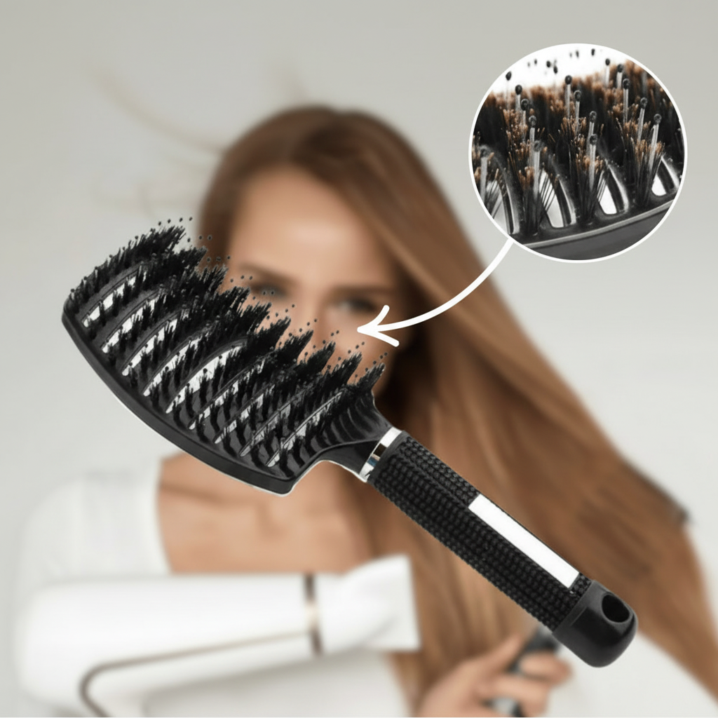 Haarbürste für gesundes und glänzendes Haar 1