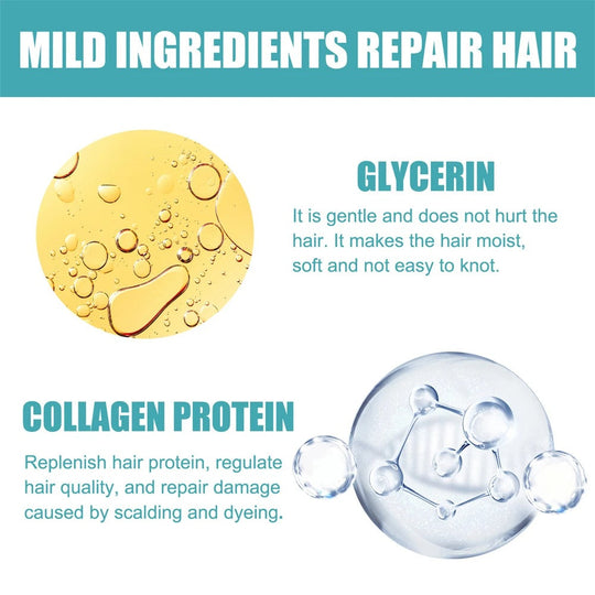 Haarpflegecreme für glattes Haar 6