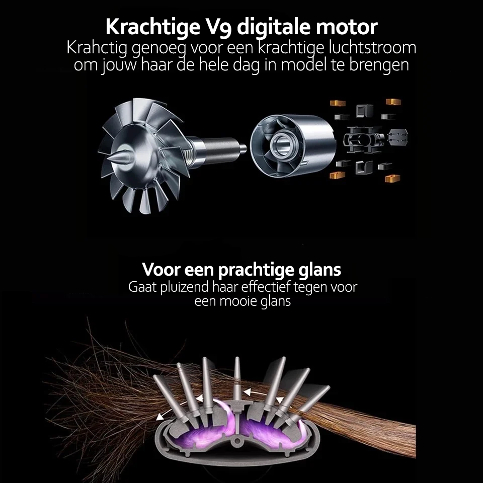 Haarstyler für Damen 5-in-1 mit Ionentechnologie 3