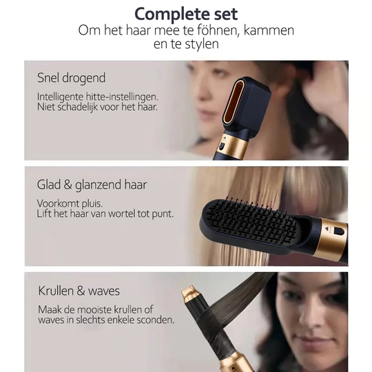 Haarstyler für Damen 5-in-1 mit Ionentechnologie 4