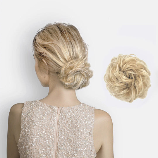 Haarverlängerung Scrunchie BunPop für Voluminöse Dutts 8