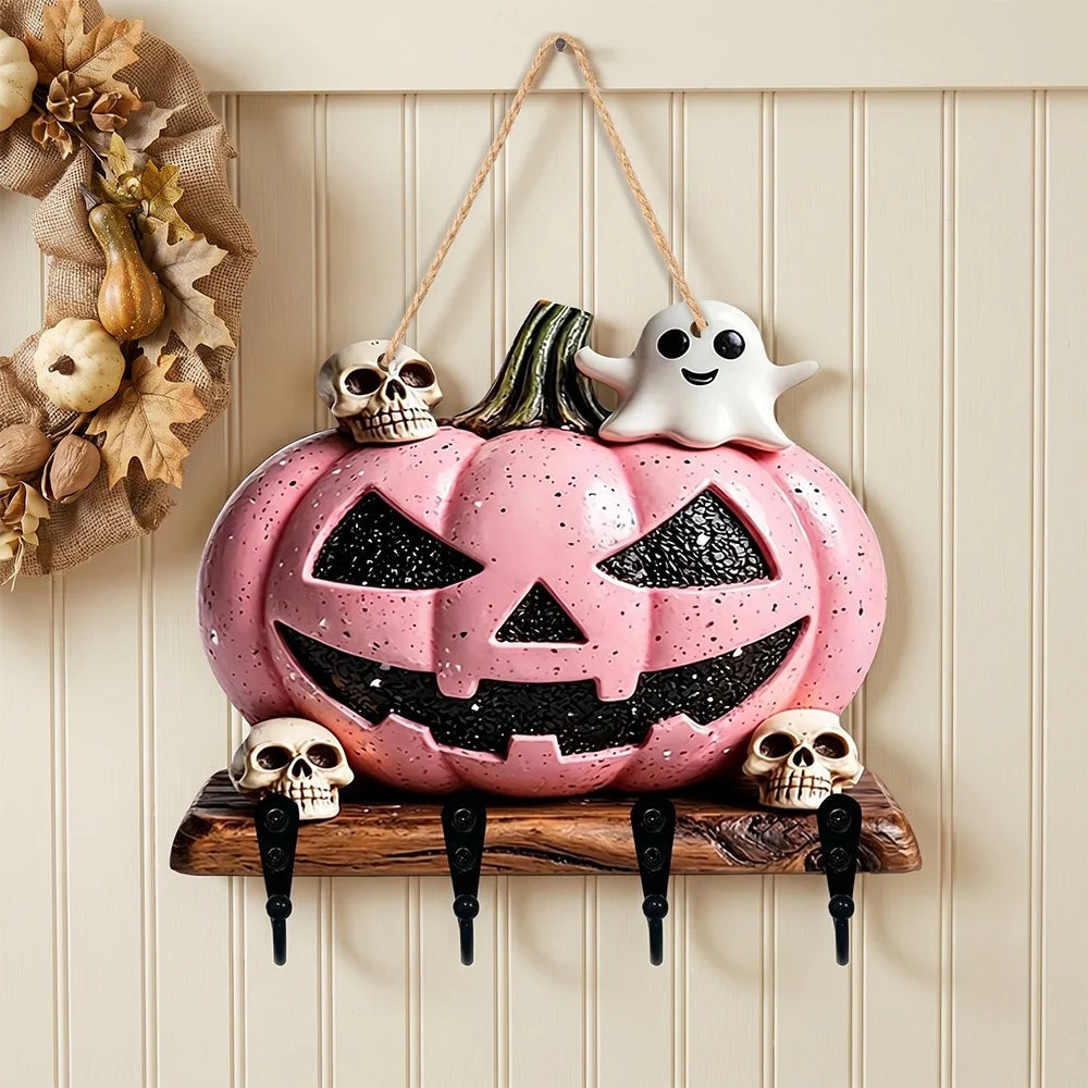 Halloween-Dekorationsfigur mit Hexenmotiven für Herbstfest 2