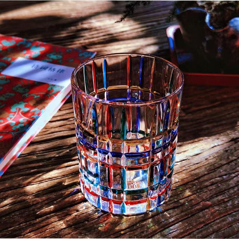 Handbemaltes Glas Set für Stilvolle Getränke 7