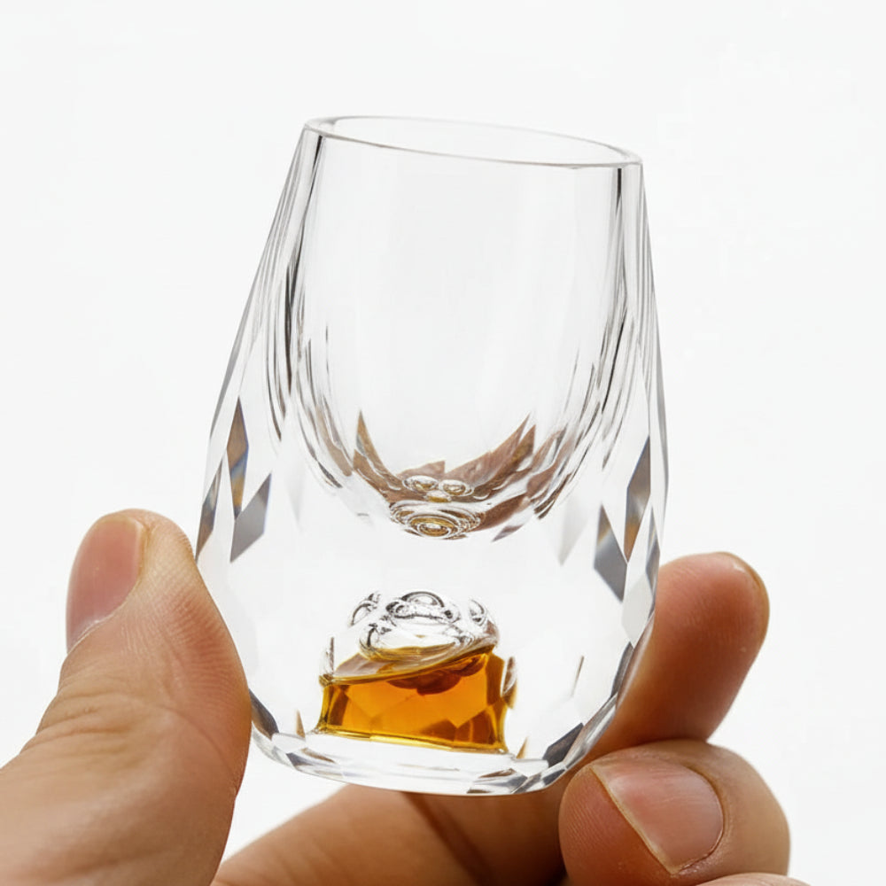 Handgefertigte Kristallgläser Set für Whisky und Premium-Getränke 0