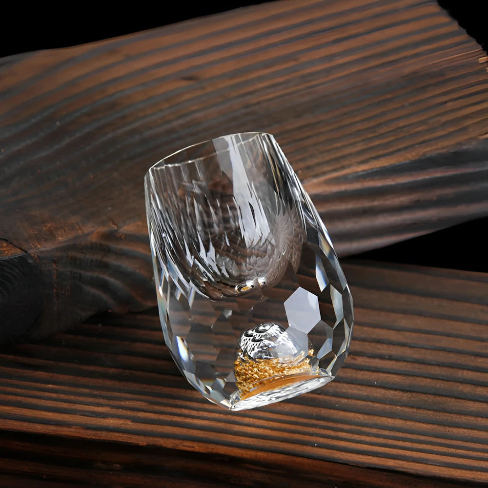 Handgefertigte Kristallgläser Set für Whisky und Premium-Getränke 3