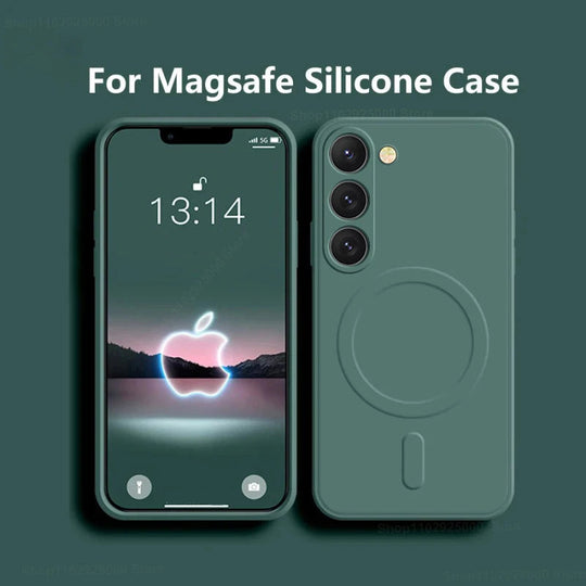 Handyhülle für Samsung Galaxy S24/S23 Ultra Plus mit Magnetfunktion und Schutz vor Kratzern und Stößen 0