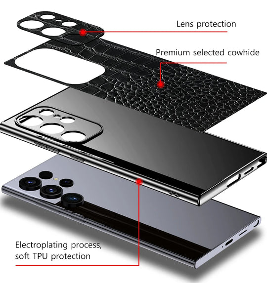 Handyhülle für Samsung Galaxy S24/S25 Ultra Schlank mit Vollschutz 5
