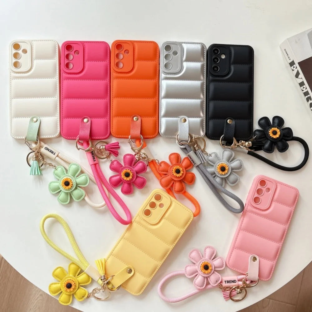 Handyhülle für Samsung Galaxy mit Sonnenblumen-Design 5