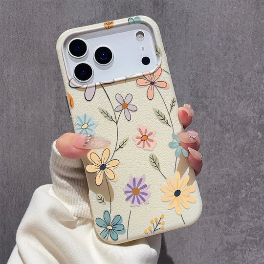 Handyhülle für iPhone 17 Pro Max mit Retro Blumen Design 0