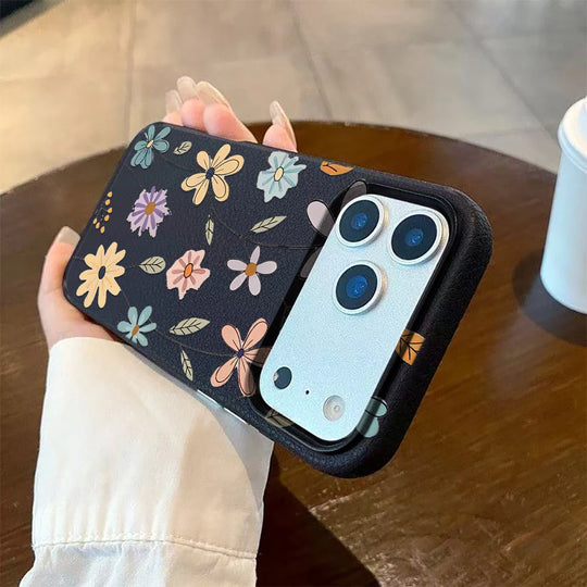Handyhülle für iPhone 17 Pro Max mit Retro Blumen Design 11