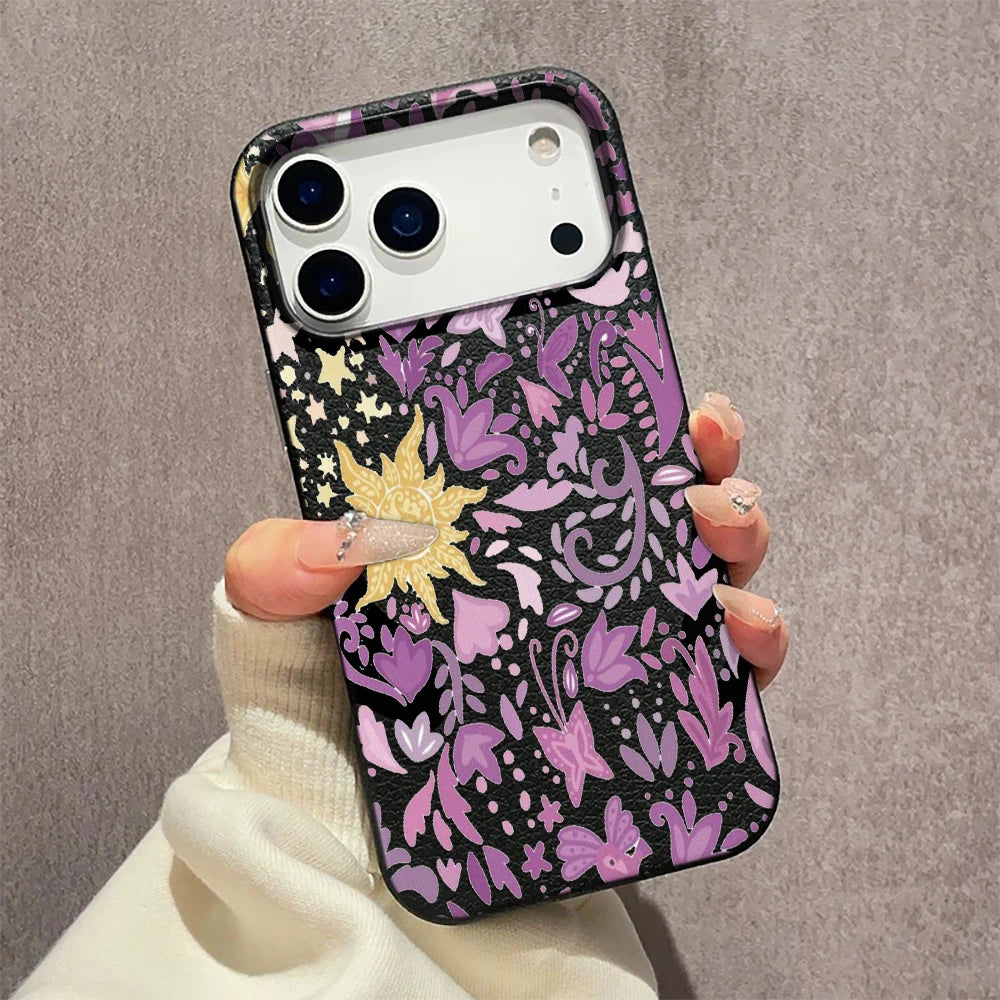 Handyhülle für iPhone 17 Pro Max mit Retro Blumen Design 4