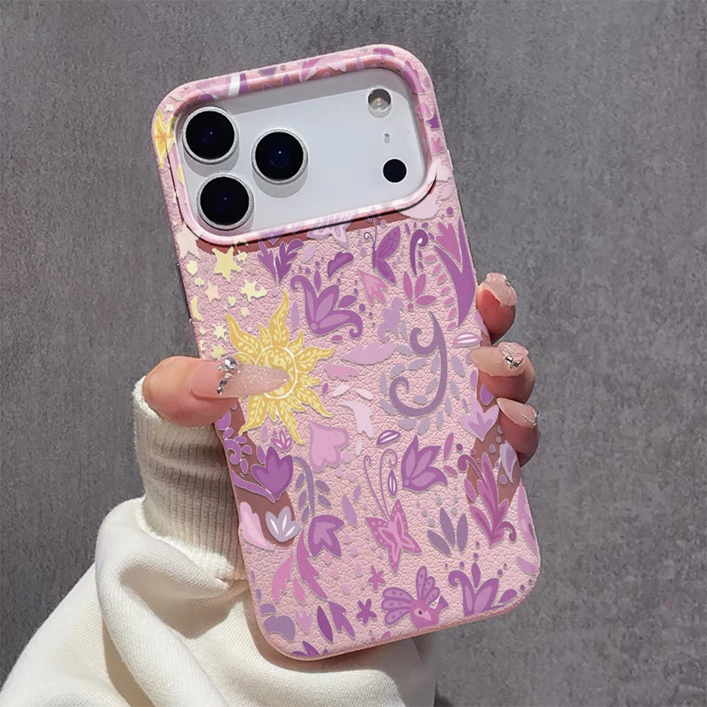 Handyhülle für iPhone 17 Pro Max mit Retro Blumen Design 5
