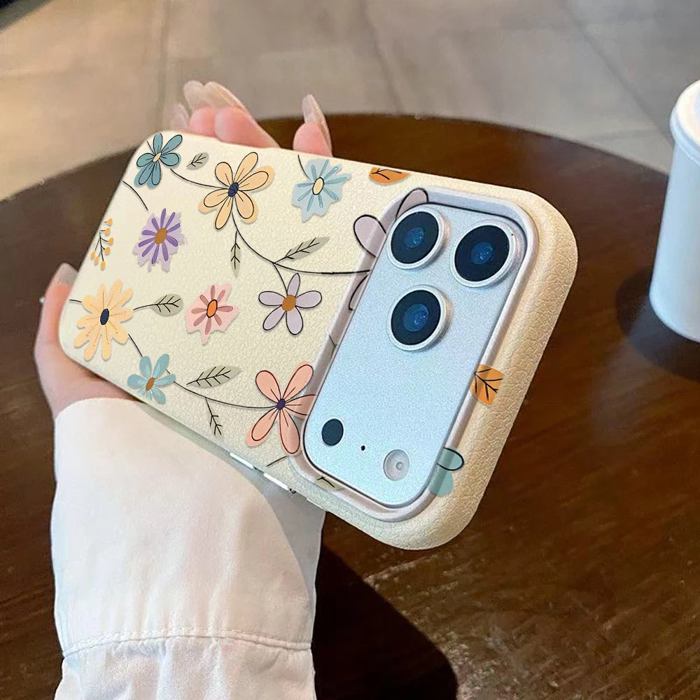 Handyhülle für iPhone 17 Pro Max mit Retro Blumen Design 7