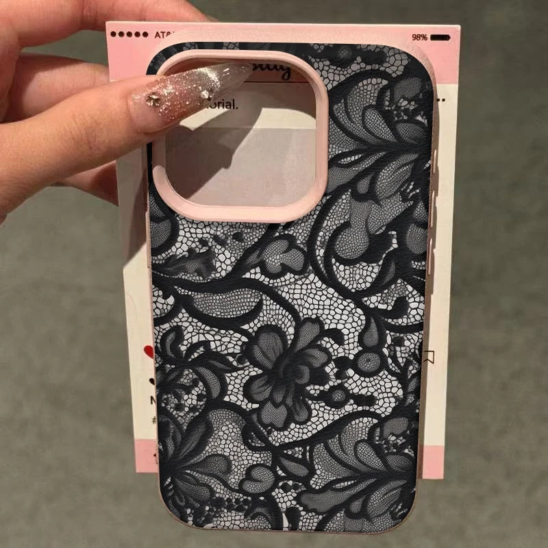 Handyhülle für iPhone 17 mit Spitzenmuster 4