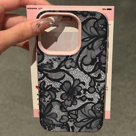Handyhülle für iPhone 17 mit Spitzenmuster 4