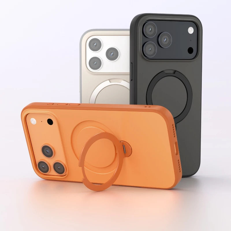 Handyhülle für iPhone mit drehbarem Ständer 1
