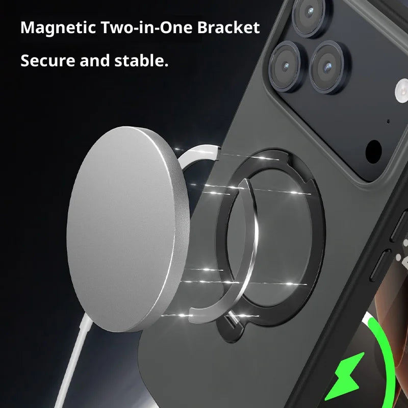 Handyhülle für iPhone mit drehbarem Ständer 4