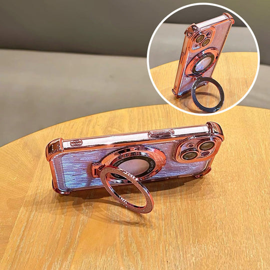 Handyhülle iPhone 14 Pro mit Magnetring und Stoßdämpfung, Stylish und Praktisch 2