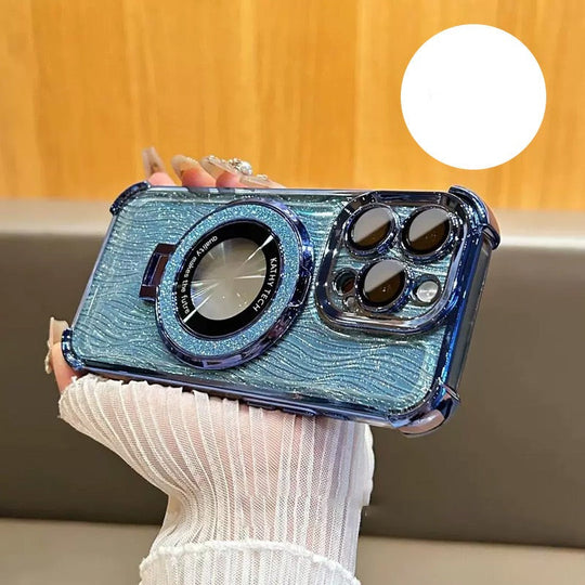 Handyhülle iPhone 14 Pro mit Magnetring und Stoßdämpfung, Stylish und Praktisch 5