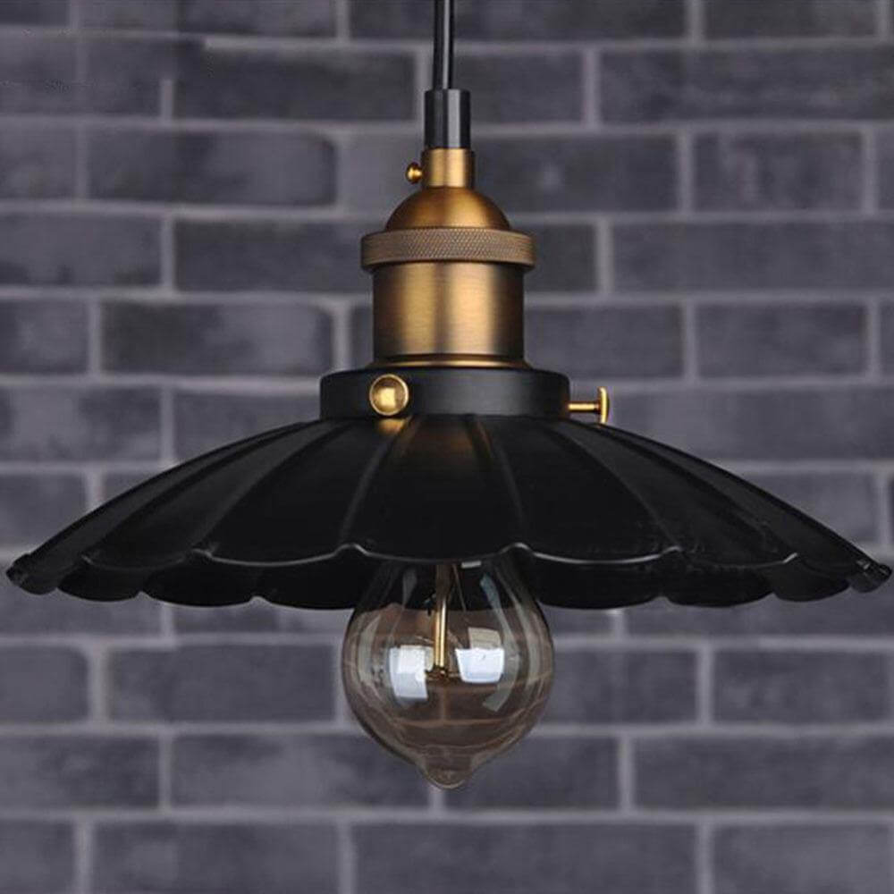 Hängelampe Vintage-Loft-Stil für Wohnräume, Tropfenform, Ideal für Esstisch und Wohnzimmer 2