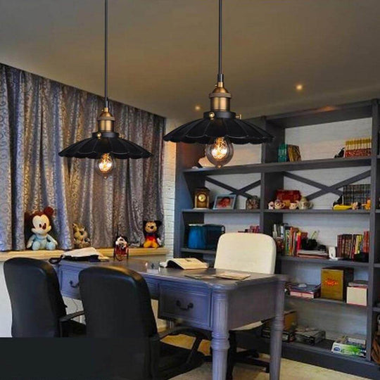 Hängelampe Vintage-Loft-Stil für Wohnräume, Tropfenform, Ideal für Esstisch und Wohnzimmer 4