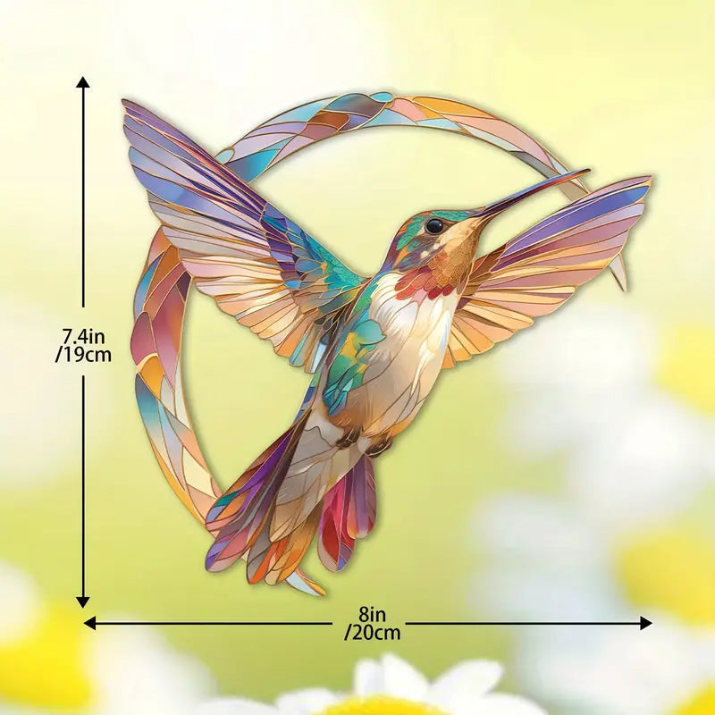 Hängende Fensterdekoration Kolibri-Kristall 3