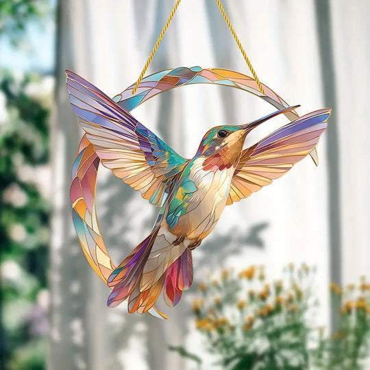Hängende Fensterdekoration Kolibri-Kristall 7