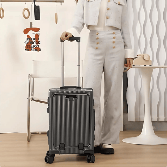 Hartschalen-Handgepäckkoffer Manhattan Pro mit Laptopfach 2