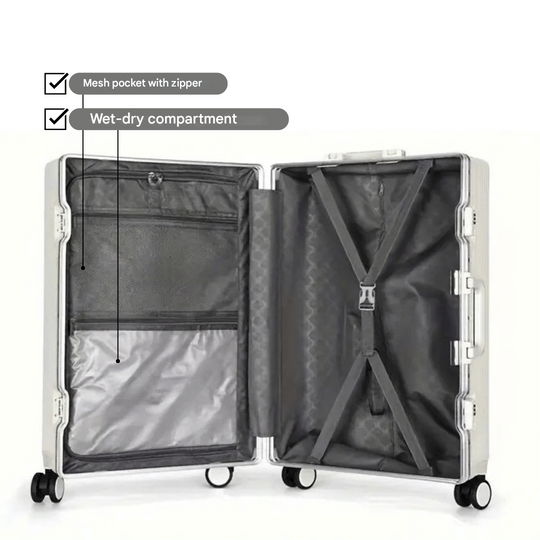 Hartschalen-Handgepäckkoffer Manhattan Pro mit Laptopfach 6