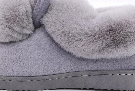 Hausschuhe für Damen im Hasen-Design 6