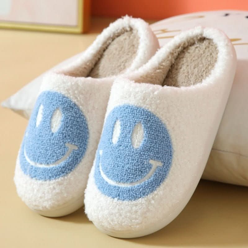 Hausschuhe für Damen mit Smiley-Design 3