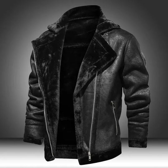 Variant image for Herren Lederjacke Zeitloser Stil Hochwertiges Leder-1