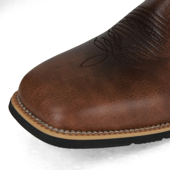 Herren-Cowboystiefel aus Kunstleder 2