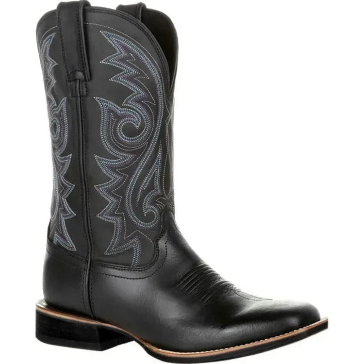 Herren-Cowboystiefel aus Kunstleder 9