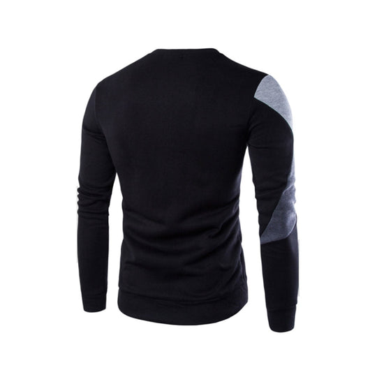 Herren Sweatshirt Mit Rundhalsausschnitt