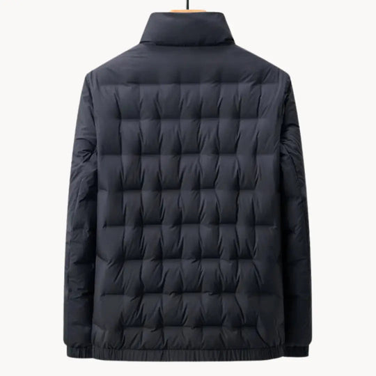 Herren Allwetterjacke mit Faltbarem Kragen 4