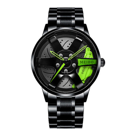 Herren Armbanduhr im Rennwagen-Stil 10
