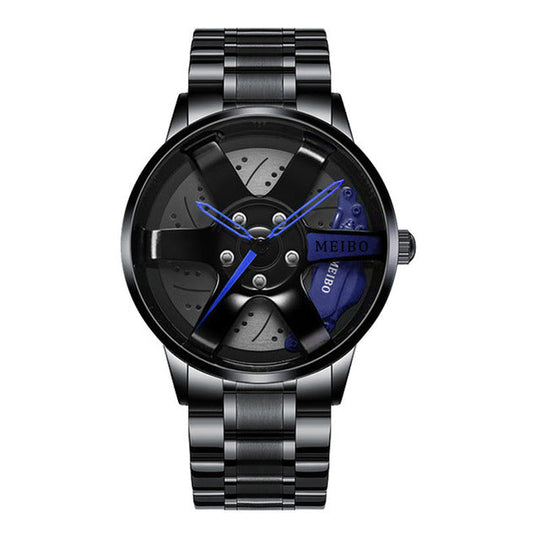 Herren Armbanduhr im Rennwagen-Stil 12